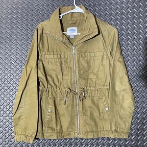 Old Navy‎ Olive Green Military Style Casual Full Zip Jacket Women's Size XS